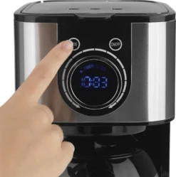 BEEM FRESH-AROMA-SWITCH Filterkaffeemaschine - Thermo Edelstahl 1 L Thermoskanne Bedienrad 24h-Timer 800 W Für 4-8 Tassen Kaffeemaschine Timer 30 BEEM FRESH-AROMA-SWITCH Filterkaffeemaschine - Thermo Edelstahl 1 L Thermoskanne Bedienrad 24h-Timer 800 W Für 4-8 Tassen Kaffeemaschine Timer -Bosch Verkäufe 61d204e02bba4acb2b23b9a9364e5854