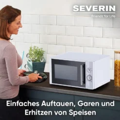 SEVERIN Mikrowelle MW 7772 900 Watt Silber / Schwarz -Bosch Verkäufe 62dfb552e438a1ce1e2520184f2712ee