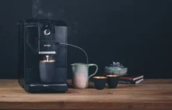 NIVONA - NICR 790 - Mattschwarz/Chrome - Kaffeevollautomat + 1 Kg Kaffee GRATIS! -Bosch Verkäufe 638013a60095a66f3d1775d5aacc308b