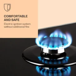 Klarstein Gaskochfeld Gasherd Einbau - Sabaf-Brenner - Erdgas/Propangas - Automatische Abschaltung - Gusseisen - Glaskeramik Retro-Look - 2-flammig - Schwarz Einbau Gas Kochfeld Gasherd 2 Platten Kochfelder Herdplatte Kochplatte Einbaukochfeld -Bosch Verkäufe 63c29e65d0147c1c0579afa014db8d11