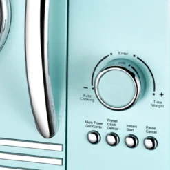 Melissa 16330131 Retro Mikrowelle/1000 Watt/23 Liter Garraum,Design Mikrowelle Mit Grill/Pepermint Mint Baby Blue -Bosch Verkäufe 660d21c35a12619b45ede5e7cf9cd22a
