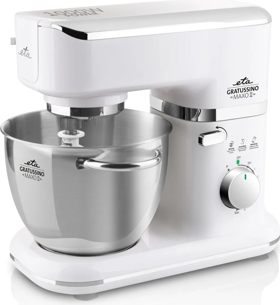 Küchenmaschine GRATUSSINO MAXO II ETA002390080, 1000 W, Getriebe Mit Metallausführung , Planeten-Rührwerk 5 Küchenmaschine GRATUSSINO MAXO II ETA002390080, 1000 W, Getriebe Mit Metallausführung , Planeten-Rührwerk – Bild 3