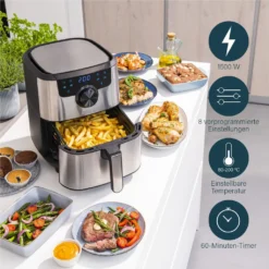 Princess Aerofryer Smart 1500 W 4,5 L Silbern -Bosch Verkäufe 6c8e9f6789b7562562b2b12851a0a9b1