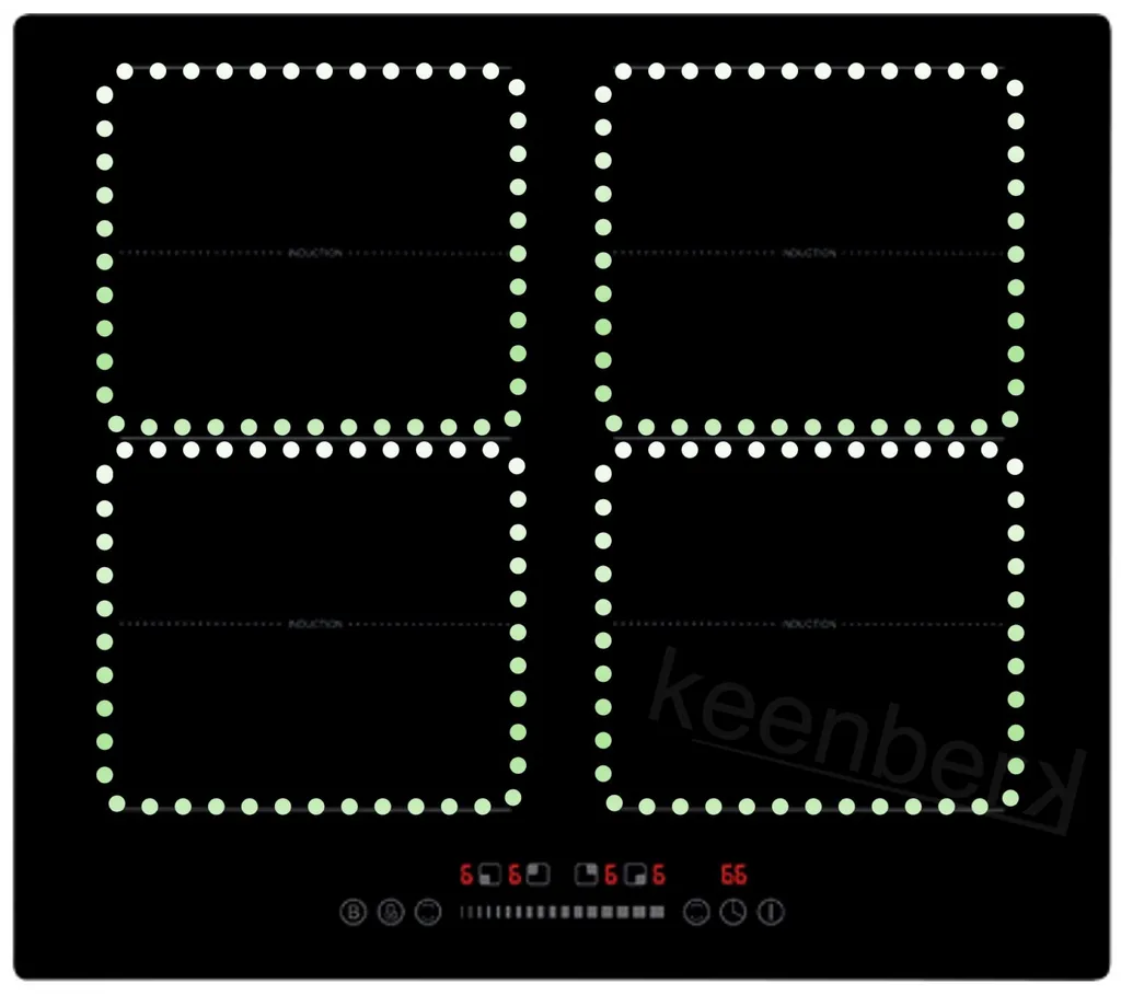 PKM Induktionskochfeld Einbaukochfeld Kochplatte Touch Control Autark IN4-2FZS 11 PKM Induktionskochfeld Einbaukochfeld Kochplatte Touch Control Autark IN4-2FZS – Bild 9