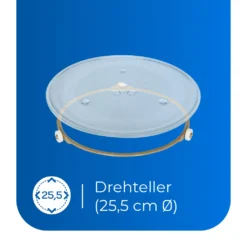 Exquisit Einbau-Mikrowelle EMW10-020 Inox | 700 Watt | Timer | Auftaufunktion | Drehteller 25,5cm -Bosch Verkäufe 6e7022e45c04e1b16e28c49c793df57a