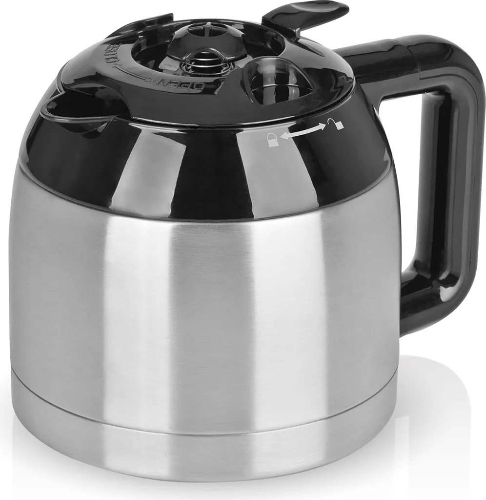 BEEM FRESH-AROMA-SWITCH Filterkaffeemaschine - Thermo Edelstahl 1 L Thermoskanne Bedienrad 24h-Timer 800 W Für 4-8 Tassen Kaffeemaschine Timer 8 BEEM FRESH-AROMA-SWITCH Filterkaffeemaschine - Thermo Edelstahl 1 L Thermoskanne Bedienrad 24h-Timer 800 W Für 4-8 Tassen Kaffeemaschine Timer – Bild 6