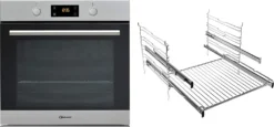 Bauknecht BAR2 KP8V2 IN Einbau-Backofen Mit Pyrolyse-Reinigungssystem/A+/71 L Maxi-Garraum/2-fach Backauszug/PowerHeißluft/reinigungsfreundliche Innenraumbeschichtung SmartClean -Bosch Verkäufe 720ada3adc5148b0bb74546bcd8cc7dd