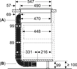 Bosch PXX875D57E InduktionsKochfeld Mit Dunstabzug 80cm EEK:B (Aussteller) -Bosch Verkäufe 727a39b434ba59d4177d3b448d7ed7f6