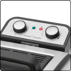 ProfiCook PC-FR 1038 Doppelfritteuse Mit 2 Kleinen Und Einem Großen Frittierkorb, 5 Liter Kapazität, Edelstahlgehäuse, 3000 Watt -Bosch Verkäufe 730f345cf83a808524dd0cd434e2011e