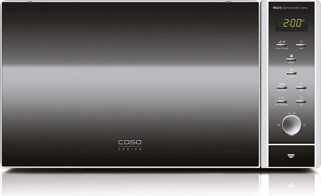 Caso MG 25 Arbeitsplatte Kombi-Mikrowelle 25 L 900 W Silber 3 Caso MG 25 Arbeitsplatte Kombi-Mikrowelle 25 L 900 W Silber