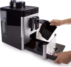 Melitta Caffeo Varianza CSP F570-101 Kaffeevollautomat Mit Milchbehälter, One Touch Funktion - Silber -Bosch Verkäufe 73342dfa818f1ef378cc3bbfa1bdbe40