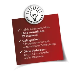 MAXXMEE Heißluft-Fritteuse Digital - 3 Liter Fassungsvermögen - Schwarz/silber -Bosch Verkäufe 75f2f401aa76e8a03022e3392797b3d9