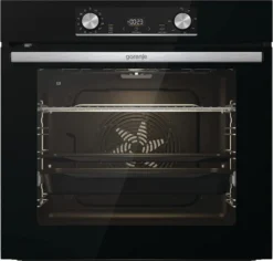 Gorenje Einbaubackofen-Set OptiBake Black Steam Pyro Set - 77L - Heißluft - Pyrolyse-Reinigung - ExtraSteam - GentleClose - AirFry - Pizzamode 300°C - PerfectGrill - Induktions-Kochfeld Mit BridgeZone -Bosch Verkäufe 76908aa19190f0b2afc724305336284d