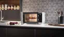 SHARP Mikrowelle Mit Grillfunktion 1000 Watt 20 Liter 11 Leistungsstufen YC-MG02ES -Bosch Verkäufe 77d5fe0153a1872912af6af3bdffc3bf