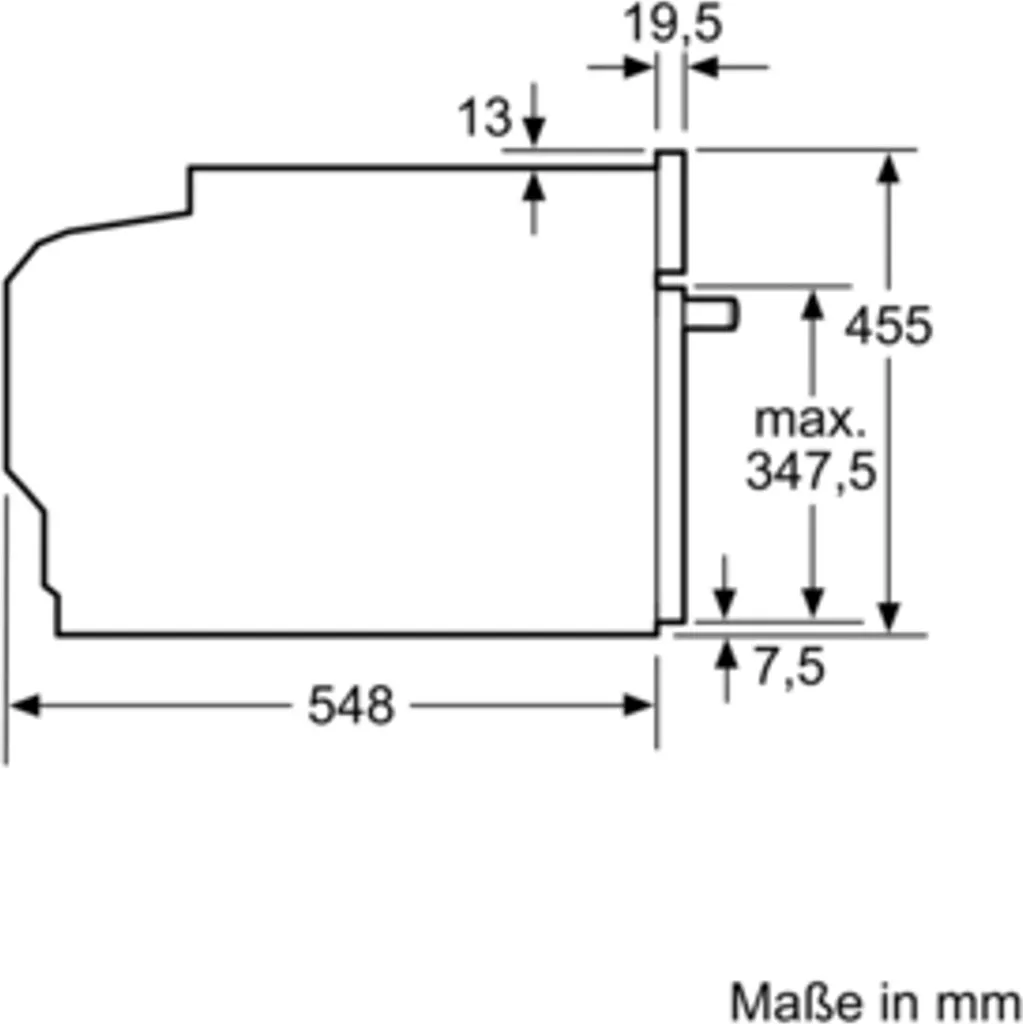 Siemens CM633GBS1 Elektrischer Ofen, 45l, 1000W Edelstahl 8 Siemens CM633GBS1 Elektrischer Ofen, 45l, 1000W Edelstahl – Bild 6