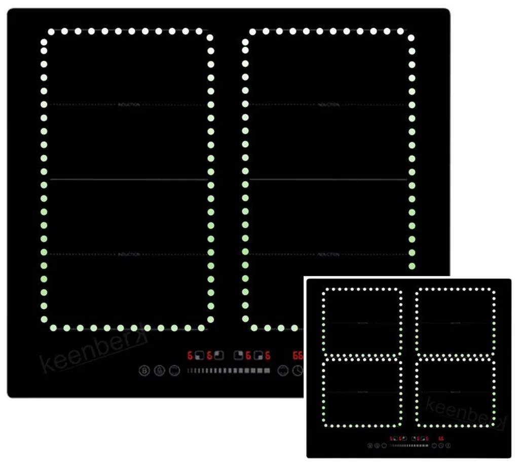 PKM Induktionskochfeld Einbaukochfeld Kochplatte Touch Control Autark IN4-2FZS 8 PKM Induktionskochfeld Einbaukochfeld Kochplatte Touch Control Autark IN4-2FZS – Bild 6