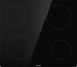 Gorenje ECD641BSC - Schwarz - Integriert - 4 Zone(n) - 4 Zone(n) - 1200 W - Rund