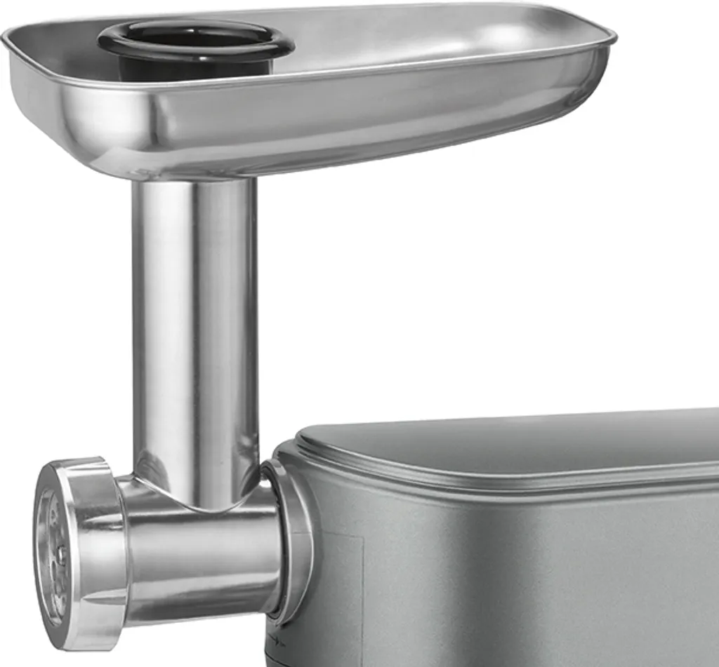 Clatronic KM 3674 Knetmaschine Inkl. Fleischwolf, Glas-Mixaufsatz, Pastafunktion, Digital LCD-Display, 6,2 Liter Edelstahlrührschüssel, 1200 W, Titan 5 Clatronic KM 3674 Knetmaschine Inkl. Fleischwolf, Glas-Mixaufsatz, Pastafunktion, Digital LCD-Display, 6,2 Liter Edelstahlrührschüssel, 1200 W, Titan – Bild 3