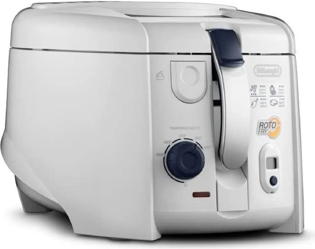 De'Longhi Delonghi F 28533 Roto-Fritteuse Weiss 8 De'Longhi Delonghi F 28533 Roto-Fritteuse Weiss – Bild 6
