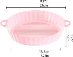 2 Stück Air Fryer Silikon Topf Wiederverwendbar Ersatzeinlagen Korb Backofen Pad Hitzebeständige Backblech Fried Pizza Heißluftfritteuse Matte Blau 18,5*21*4cm -Bosch Verkäufe 7c6ce5ab2eec603a4e0538de18ea2866