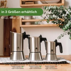 Espressokocher Edelstahl 4 Tassen Induktion / Mokkakanne Inkl. Ersatzdichtung / Mokkakocher (200ml Füllmenge) 11 Espressokocher Edelstahl 4 Tassen Induktion / Mokkakanne Inkl. Ersatzdichtung / Mokkakocher (200ml Füllmenge) -Bosch Verkäufe 7dce411af16b11568e3c280cf0ed2fe5 1