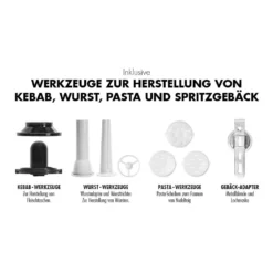 Gastroback 40977 Küchenmaschine Design Advanced Digital 600W Puls LCD-Display -Bosch Verkäufe 7eeb2738b29b68414b0e4c9e47f931e0