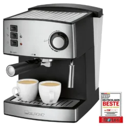 Clatronic ES 3643 Espresso- Und Cappuccino-Automat, 15 Bar Pumpdruck, Tassenvorwärmfunktion, Mit Aufschäum- Und Heißwasserfunktion -Bosch Verkäufe 80b4a89b535d6d3ea4806a0cac21f54a