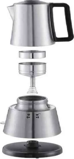 Cloer 5928 - Elektrische Mokkatasse - Gemahlener Kaffee - 365 W - Edelstahl -Bosch Verkäufe 816101e75b577cb79566d0d810471ded