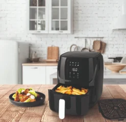 Heißluftfritteuse Fritteuse Fettarm Heißluft 1300W Touch Display Timer Schwarz -Bosch Verkäufe 8328139946a5dacb97dc89f533aae54a