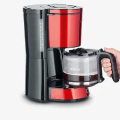 SEVERIN Kaffeemaschine KA 4817 TYPE 1.000 W Rot / Schwarz -Bosch Verkäufe 835243c51e0fce43c7883b8326d102dd