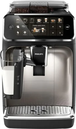 Does Not Apply Philips Series 5400 Kaffeevollautomat – Lattego Milchsystem, 12 Kaffeespezialitäten, Intuitives Display, 4 Benutzerprofile, Chrom (EP5447/90), Chrom / Einzigartig -Bosch Verkäufe 83ac146d0c5fde091aa7ae273447eaa1