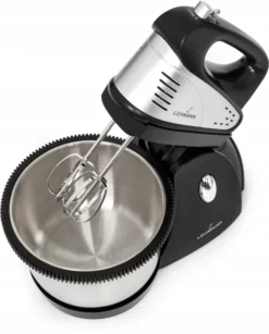 LEHMANN Küchenmaschine 2,5 L Knetmaschine Rührmaschine Teigmaschine, Turbo Handmixer | Handrührer | Stabmixer | Hand Mixer 600W -Bosch Verkäufe 8488a929d9ea0f8d433272551b20dfe3