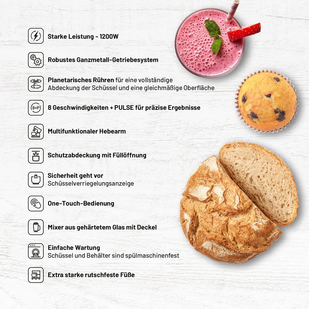 Lauben Kitchen Machine 1200BC 16 Lauben Kitchen Machine 1200BC – Bild 14