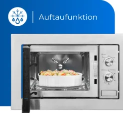 Exquisit Einbau-Mikrowelle EMW10-020 Inox | 700 Watt | Timer | Auftaufunktion | Drehteller 25,5cm -Bosch Verkäufe 852843ad66ac3b530bdf8c9551dd735e