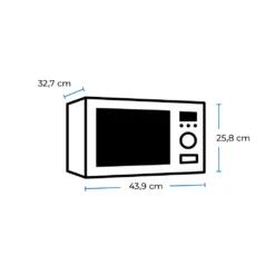Exquisit Mikrowelle MW 820 DI | 700 Watt | Silber -Bosch Verkäufe 85b555e308d1db625889cda561ac7825