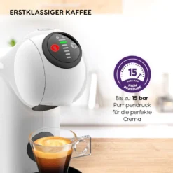 Krups KP 240 Genio S Dolce Gusto Weiß -Bosch Verkäufe 86a71794aa8e07637e221161fc3041af