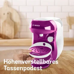 Bosch TASSIMO HAPPY Wild Purple +20 € Gutschein 1400 Watt 0,7 Liter Wassertank -Bosch Verkäufe 88b8e1fa0cdf7f61d82035e952f9c906