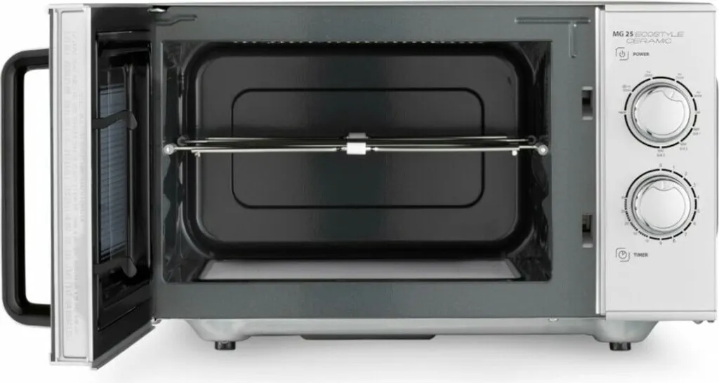 Caso Mikrowelle MG 25 Ecostyle Ceramic Quarz-Grill 25l 900W Keramik-Boden Timer 5 Caso Mikrowelle MG 25 Ecostyle Ceramic Quarz-Grill 25l 900W Keramik-Boden Timer – Bild 3