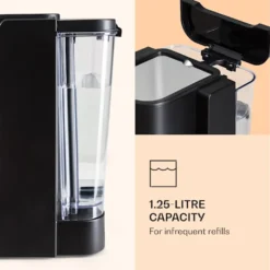 Klarstein Passionata 20 - Espressomaschine, Espresso-Automat, Kaffee-Maschine, 1350 Watt, 1,25 Liter, Automatischer Druckablass, Inkl. Milchschaum Düse Für Zubereitung Von Cappuccino, Schwarz -Bosch Verkäufe 8a34309df2bd73ef54696387e09d0f7b