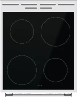 Gorenje GEC5A 21 WG Elektro-Standherd - Freistehend - Weiß - Glaskeramik-Kochfeld - 74 Liter - PerfectGrill - Pizzamodus 300°C - AquaClean -Bosch Verkäufe 8ad48bb614650d250dbdcb9c95845e18