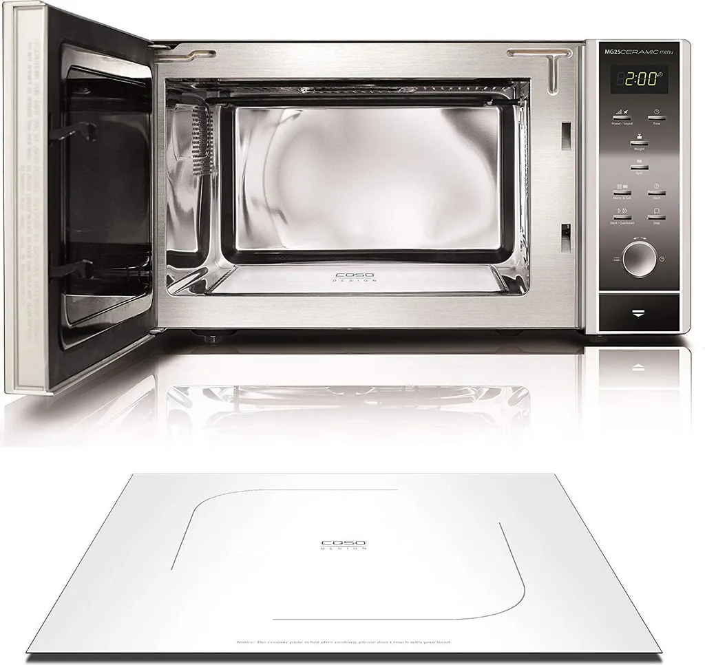 Caso MG 25 Arbeitsplatte Kombi-Mikrowelle 25 L 900 W Silber 6 Caso MG 25 Arbeitsplatte Kombi-Mikrowelle 25 L 900 W Silber – Bild 4