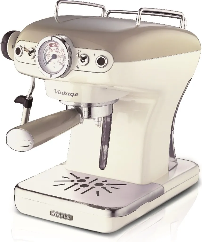 Ariete Siebträger-Espressomaschine Vintage Creme 3 Ariete Siebträger-Espressomaschine Vintage Creme
