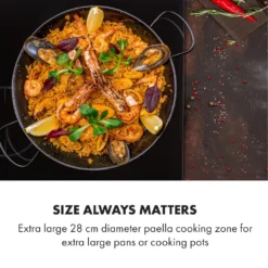 Klarstein Induktions-Kochfeld Einbaukochfeld Autark 60cm - 3 Zonen 5800 Watt 9 Leistungsstufen Paella Zone Timer Glaskeramik - Schwarz Einbau Glaskeramikkochfeld 3 Kochfelder Platten Elektro Einbaukochfeld Induktion Kochfeld Induktion -Bosch Verkäufe 8e26ac2568cfd506e3d4d67f3f436a3e