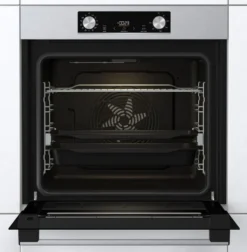 Gorenje BOS 6737 E13X Einbau-Backofen / 77 Liter/Heißluft/ExtraSteam/GentleClose & Open/EcoClean/Air Fry/PizzaMode/PerfectGrill/Teleskopauszüge/Inox-Look, Grau -Bosch Verkäufe 91204a694e80b3e92f1317218f17edf1