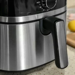 HOMCOM Heißluftfritteuse 4,5 L 1500W Mit 8 Menüs Antihaftbeschichteter Korb Für Gesundes ölfreies Fettarmes Kochen Stahl Schwarz 35,5 X 28 X 33,8 Cm 18 HOMCOM Heißluftfritteuse 4,5 L 1500W Mit 8 Menüs Antihaftbeschichteter Korb Für Gesundes ölfreies Fettarmes Kochen Stahl Schwarz 35,5 X 28 X 33,8 Cm -Bosch Verkäufe 91252bb142596f4f058c0c8612f52549