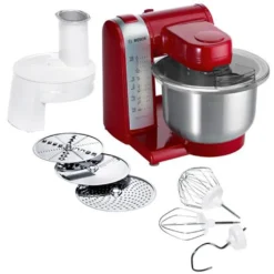 Bosch MUM 48R1 Multifunktions Küchenmaschine Rot/silber -Bosch Verkäufe 925e23af006a57a760725d93e3bde42a