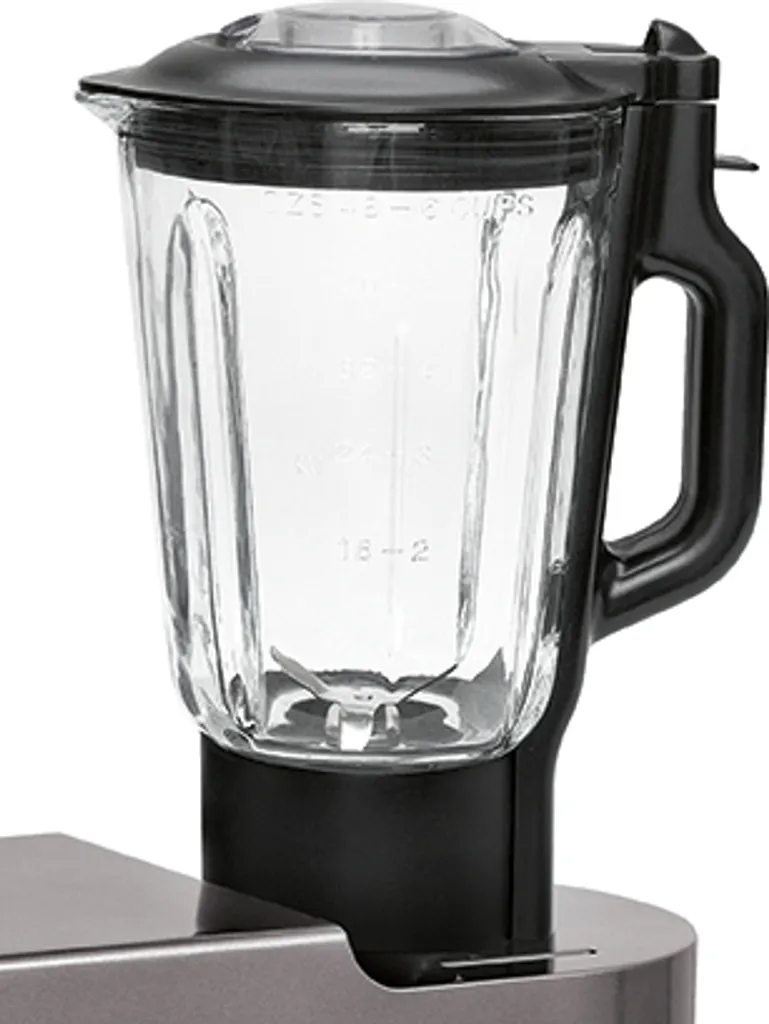 Clatronic KM 3674 Knetmaschine Inkl. Fleischwolf, Glas-Mixaufsatz, Pastafunktion, Digital LCD-Display, 6,2 Liter Edelstahlrührschüssel, 1200 W, Titan 9 Clatronic KM 3674 Knetmaschine Inkl. Fleischwolf, Glas-Mixaufsatz, Pastafunktion, Digital LCD-Display, 6,2 Liter Edelstahlrührschüssel, 1200 W, Titan – Bild 7