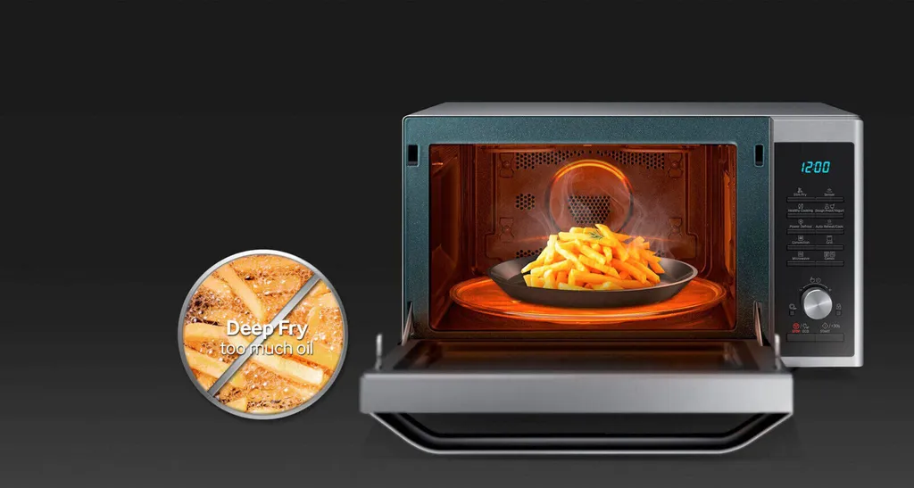 Samsung MC28M6035CS/EG Kombi-Mikrowelle Mit Grill Und Heißluft 28L 900W 10 Samsung MC28M6035CS/EG Kombi-Mikrowelle Mit Grill Und Heißluft 28L 900W – Bild 8