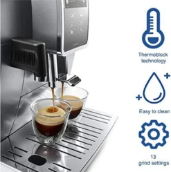 De'Longhi DeLonghi ECAM 370.95 S Dinamica Plus Kaffeevollautomat Silber -Bosch Verkäufe 95064732c98c05f2109aa1e3d4776e27