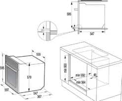 Gorenje Black Set 4 INDUCTION Einbauherd - Set Mit Induktions-Kochfeld Mit Edelstahlrahmen - 77L XXL Volumen - GentleClose - AirFry - PizzaMode - ChildLock - PerfectGrill - Teleskopauszüge - Schwarz 36 Gorenje Black Set 4 INDUCTION Einbauherd - Set Mit Induktions-Kochfeld Mit Edelstahlrahmen - 77L XXL Volumen - GentleClose - AirFry - PizzaMode - ChildLock - PerfectGrill - Teleskopauszüge - Schwarz -Bosch Verkäufe 9596cec24bb654238514b62589ba5635